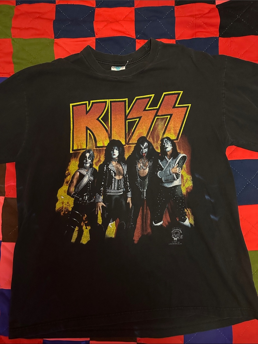 Vintage Kiss World tour shirt 1996 1997